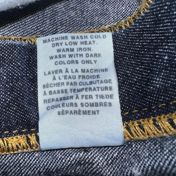 Ralph Lauren Polo Jeans, vintage C5 carpenter 5pocket acid wash denim jeans, - Picture 12 of 14